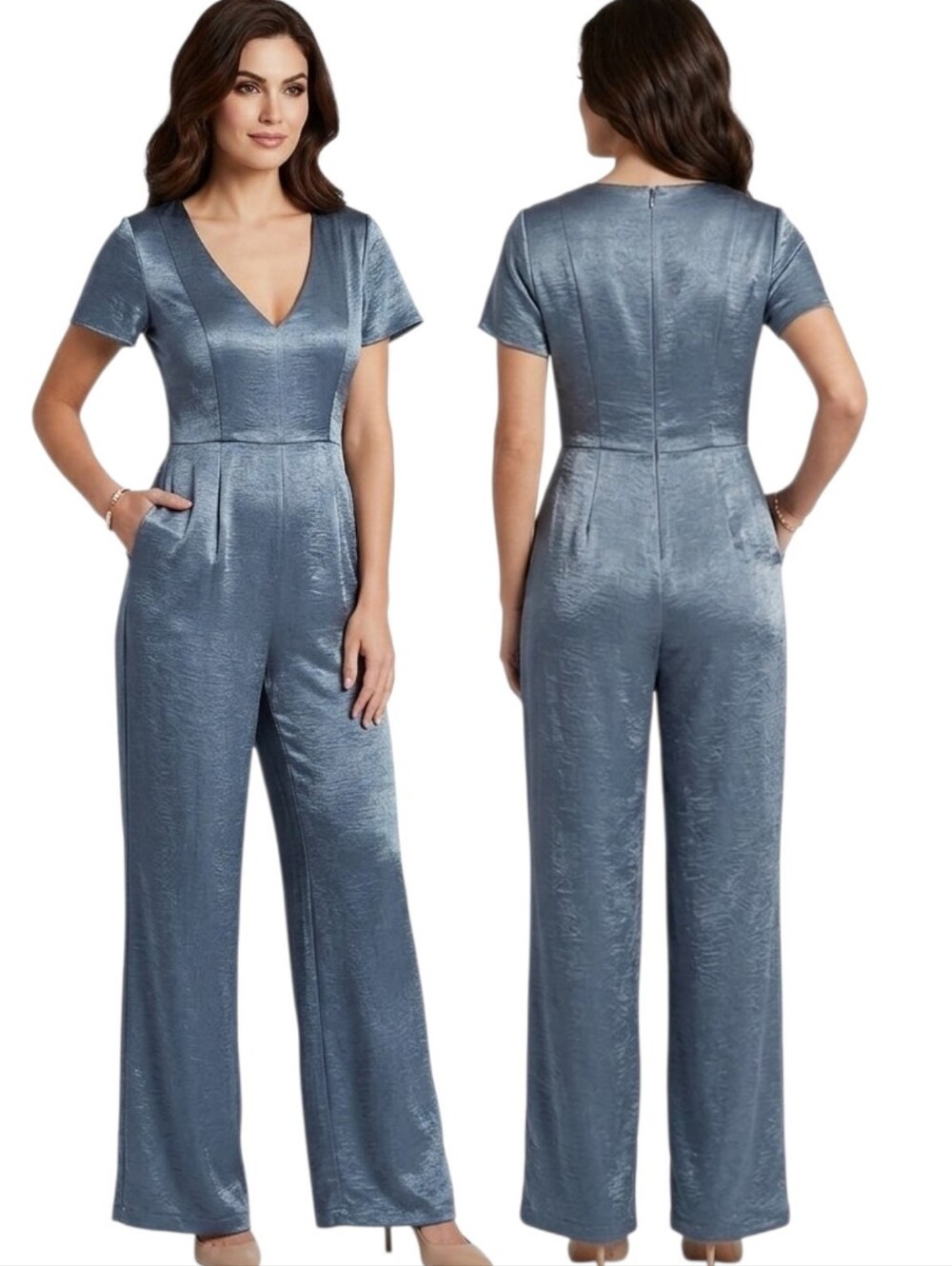 SHOW ME YOUR MUMU "Brianna" Wide Leg Jumpsuit - Size L